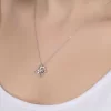 Luz&Pos Swarovski Taşlı Gümüş Melek Bayan Kolye