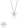Luz&Pos Swarovski Taşlı Gümüş Yıldız Bayan Kolye