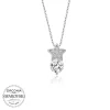 Luz&Pos Swarovski Taşlı Gümüş Yıldız Tektaş Bayan Kolye