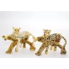 Swarovski Taşlı Tekli Leopar Model 3