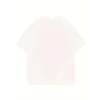 Thousand Baskılı Oversize Bisiklet Yaka T-shirt - Beyaz