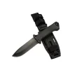 Tiger Tactical Htm 3321 A Siyah Outdoor / Survival Bıçak 27cm - Kauçuk Sap, Kılıflı, Kutulu
