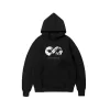 Luz&Pos Üç İplik Kapüşonlu 10 Kasıma Özel Sweatshirt - Siyah