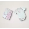 Luz&Pos Uçan Kelebekler Nakışlı  10lu Zıbın Takımı Hastane Çıkışı Pembe