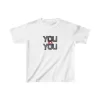 Luz&Pos Unisex Çocuk Baskılı T-shirt - Beyaz