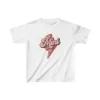 Luz&Pos Unisex Çocuk Baskılı T-shirt - Beyaz