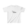Luz&Pos Unisex Çocuk Baskılı T-shirt - Beyaz