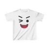 Luz&Pos Unisex Çocuk Baskılı T-shirt - Beyaz
