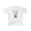 Luz&Pos Unisex Çocuk Baskılı T-shirt - Beyaz