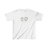 Luz&Pos Unisex Çocuk Baskılı T-shirt - Beyaz