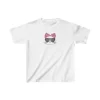 Luz&Pos Unisex Çocuk Baskılı T-shirt - Beyaz