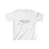 Luz&Pos Unisex Çocuk Baskılı T-shirt - Beyaz