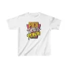 Luz&Pos Unisex Çocuk Baskılı T-shirt - Beyaz