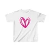 Luz&Pos Unisex Çocuk Baskılı T-shirt - Beyaz