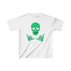 Luz&Pos Unisex Çocuk Baskılı T-shirt - Beyaz
