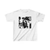Luz&Pos Unisex Çocuk Baskılı T-shirt - Beyaz