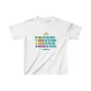 Luz&Pos Unisex Çocuk Baskılı T-shirt - Beyaz