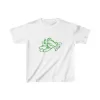 Luz&Pos Unisex Çocuk Baskılı T-shirt - Beyaz