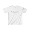 Luz&Pos Unisex Çocuk Baskılı T-shirt - Beyaz