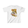 Luz&Pos Unisex Çocuk Baskılı T-shirt - Beyaz