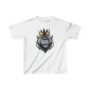 Luz&Pos Unisex Çocuk Baskılı T-shirt - Beyaz