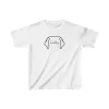 Luz&Pos Unisex Çocuk Baskılı T-shirt - Beyaz