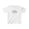Luz&Pos Unisex Çocuk Baskılı T-shirt - Beyaz
