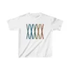 Luz&Pos Unisex Çocuk Baskılı T-shirt - Beyaz