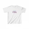 Luz&Pos Unisex Çocuk Baskılı T-shirt - Beyaz