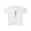 Luz&Pos Unisex Çocuk Baskılı T-shirt - Beyaz