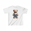 Luz&Pos Unisex Çocuk Baskılı T-shirt - Beyaz