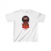 Luz&Pos Unisex Çocuk Baskılı T-shirt - Beyaz