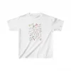 Luz&Pos Unisex Çocuk Baskılı T-shirt - Beyaz