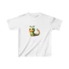 Luz&Pos Unisex Çocuk Baskılı T-shirt - Beyaz