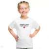 Luz&Pos Unisex Çocuk Baskılı T-shirt - Beyaz