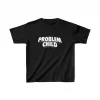 Luz&Pos Unisex Çocuk Baskılı T-shirt - Siyah