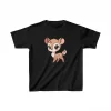 Luz&Pos Unisex Çocuk Baskılı T-shirt - Siyah