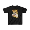 Luz&Pos Unisex Çocuk Baskılı T-shirt - Siyah