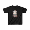 Luz&Pos Unisex Çocuk Baskılı T-shirt - Siyah