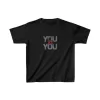 Luz&Pos Unisex Çocuk Baskılı T-shirt - Siyah