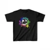 Luz&Pos Unisex Çocuk Baskılı T-shirt - Siyah