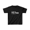 Luz&Pos Unisex Çocuk Baskılı T-shirt - Siyah