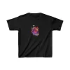 Luz&Pos Unisex Çocuk Baskılı T-shirt - Siyah