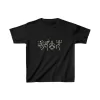 Luz&Pos Unisex Çocuk Baskılı T-shirt - Siyah