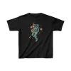 Luz&Pos Unisex Çocuk Baskılı T-shirt - Siyah