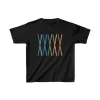 Luz&Pos Unisex Çocuk Baskılı T-shirt - Siyah