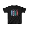 Luz&Pos Unisex Çocuk Baskılı T-shirt - Siyah