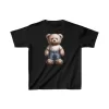 Luz&Pos Unisex Çocuk Baskılı T-shirt - Siyah