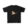 Luz&Pos Unisex Çocuk Baskılı T-shirt - Siyah