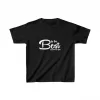 Luz&Pos Unisex Çocuk Baskılı T-shirt - Siyah